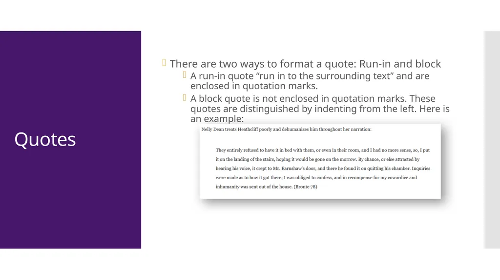 MLA Style 8th Edition The Basics The University of - slide 10 of 49