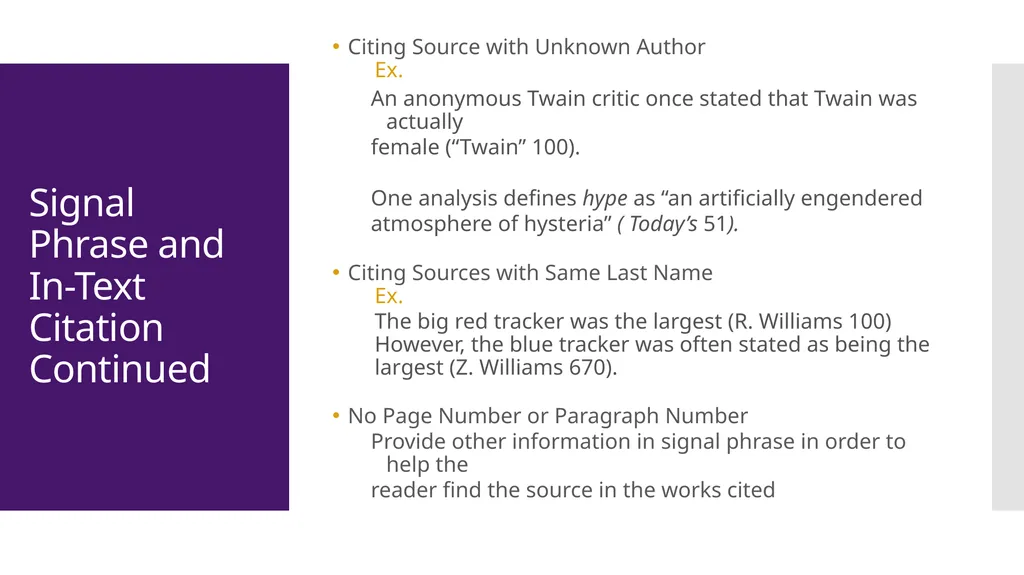 MLA Style 8th Edition The Basics The University of - slide 48 of 49