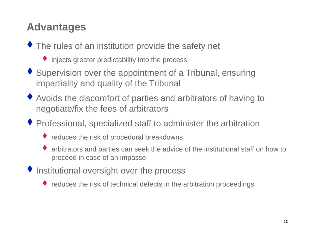 A Regional Commercial Arbitration Council: Is it - slide 10 of 43
