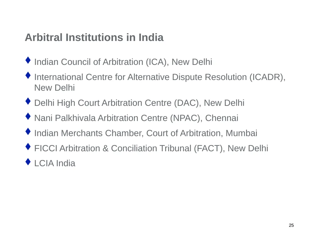 A Regional Commercial Arbitration Council: Is it - slide 25 of 43