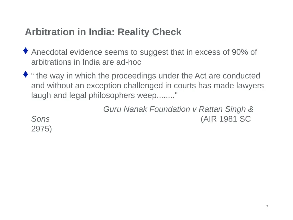 A Regional Commercial Arbitration Council: Is it - slide 7 of 43