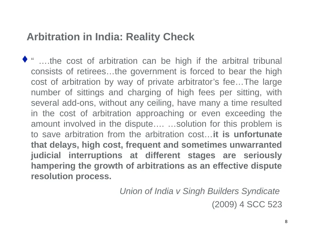 A Regional Commercial Arbitration Council: Is it - slide 8 of 43