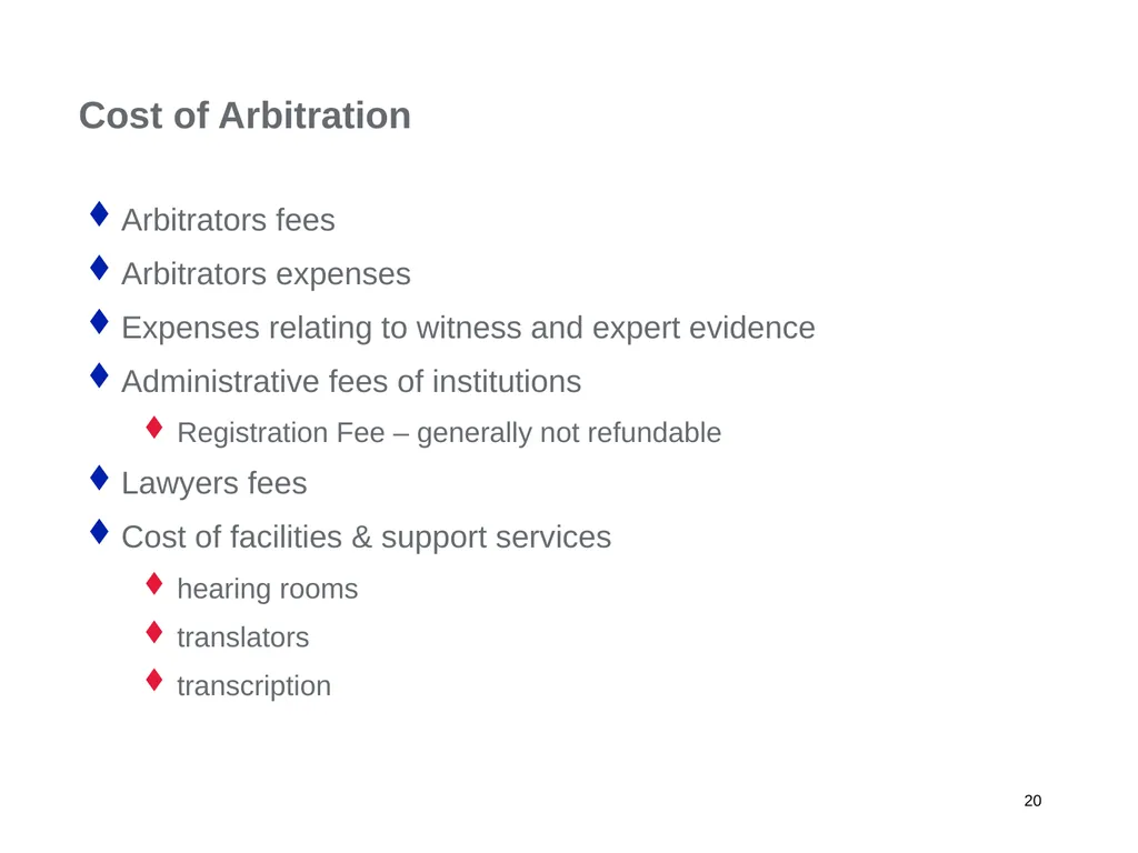 A Regional Commercial Arbitration Council: Is it - slide 20 of 43
