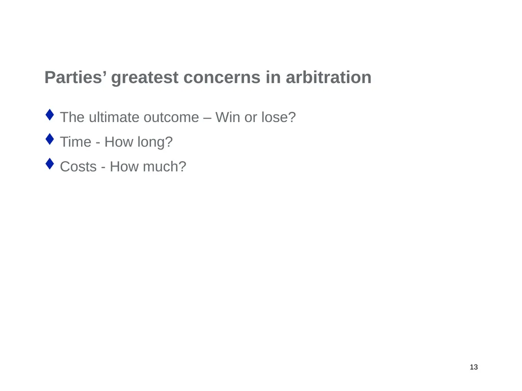 A Regional Commercial Arbitration Council: Is it - slide 13 of 43