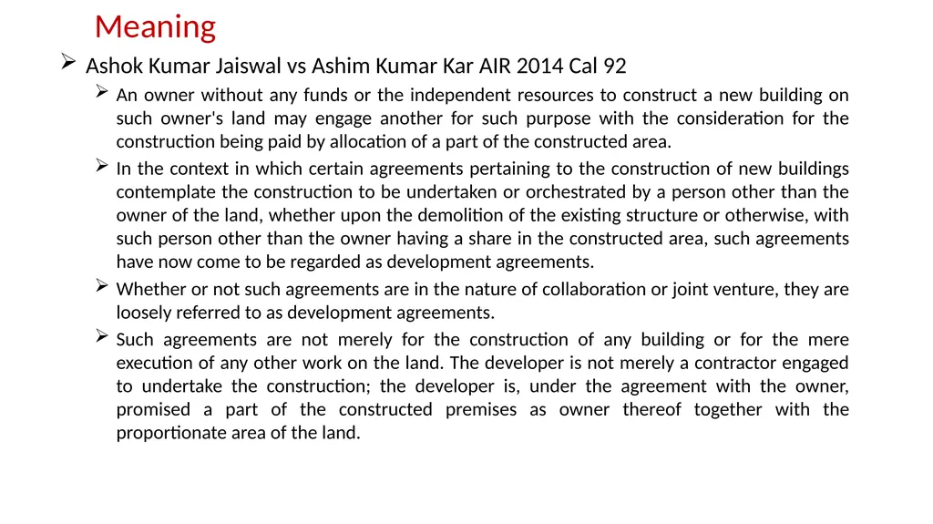 JDA – GST Issues and Implications on Developers - slide 8 of 81