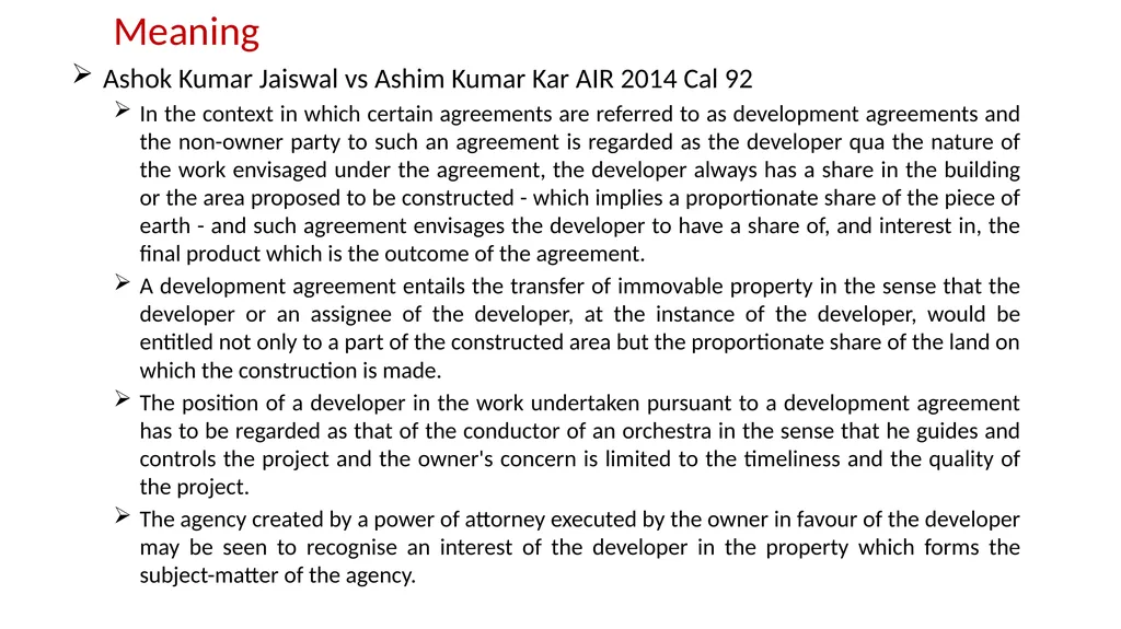 JDA – GST Issues and Implications on Developers - slide 9 of 81
