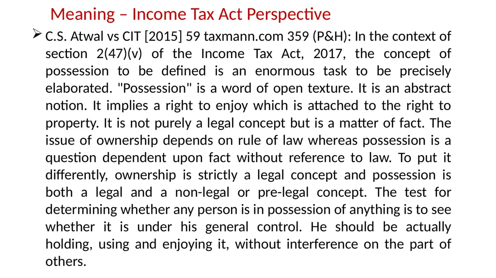 JDA – GST Issues and Implications on Developers - slide 18 of 81