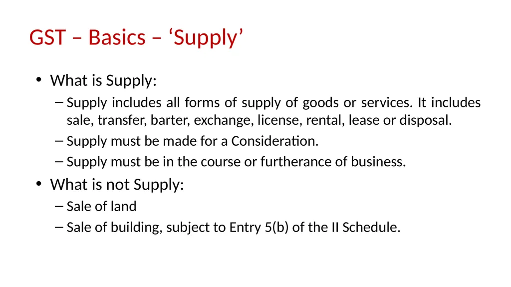 JDA – GST Issues and Implications on Developers - slide 3 of 81