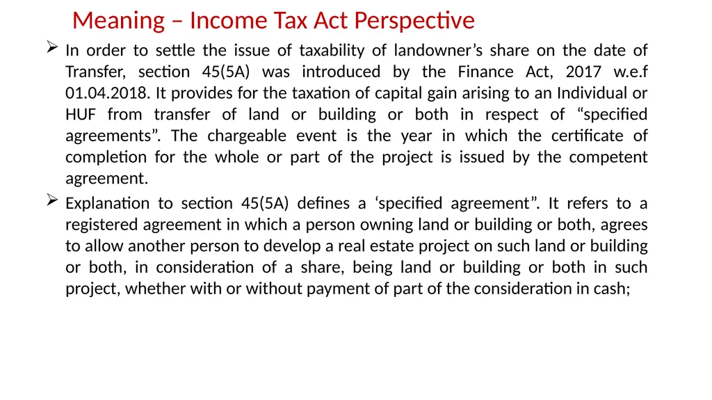 JDA – GST Issues and Implications on Developers - slide 16 of 81