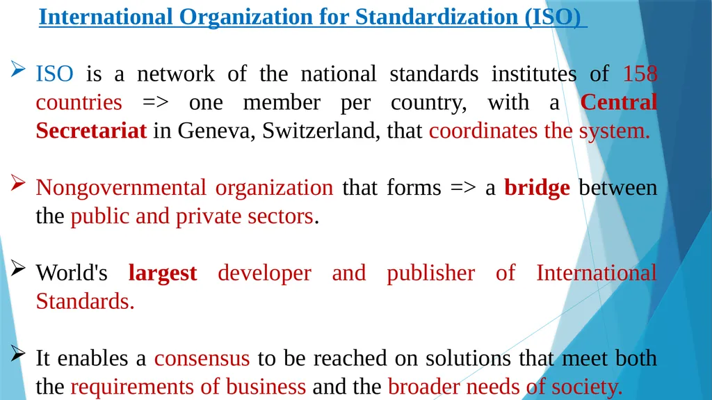 INTERNATIONAL REGULATIONS: CODEX, IDF, ISO, FDA, - slide 7 of 20