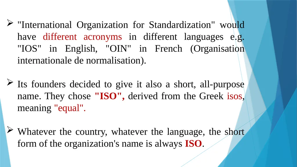 INTERNATIONAL REGULATIONS: CODEX, IDF, ISO, FDA, - slide 8 of 20