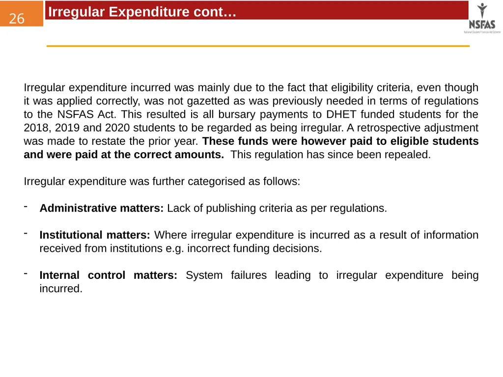 ANNUAL REPORT PRESENTATION TO THE PORTFOLIO - slide 23 of 32