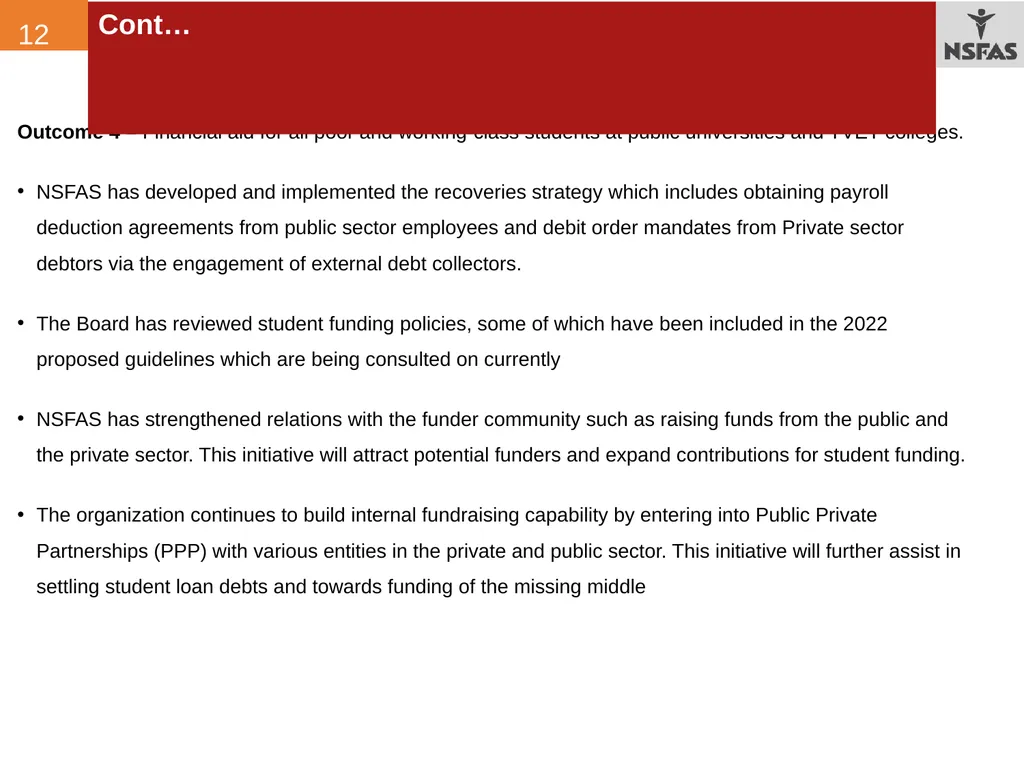 ANNUAL REPORT PRESENTATION TO THE PORTFOLIO - slide 13 of 32