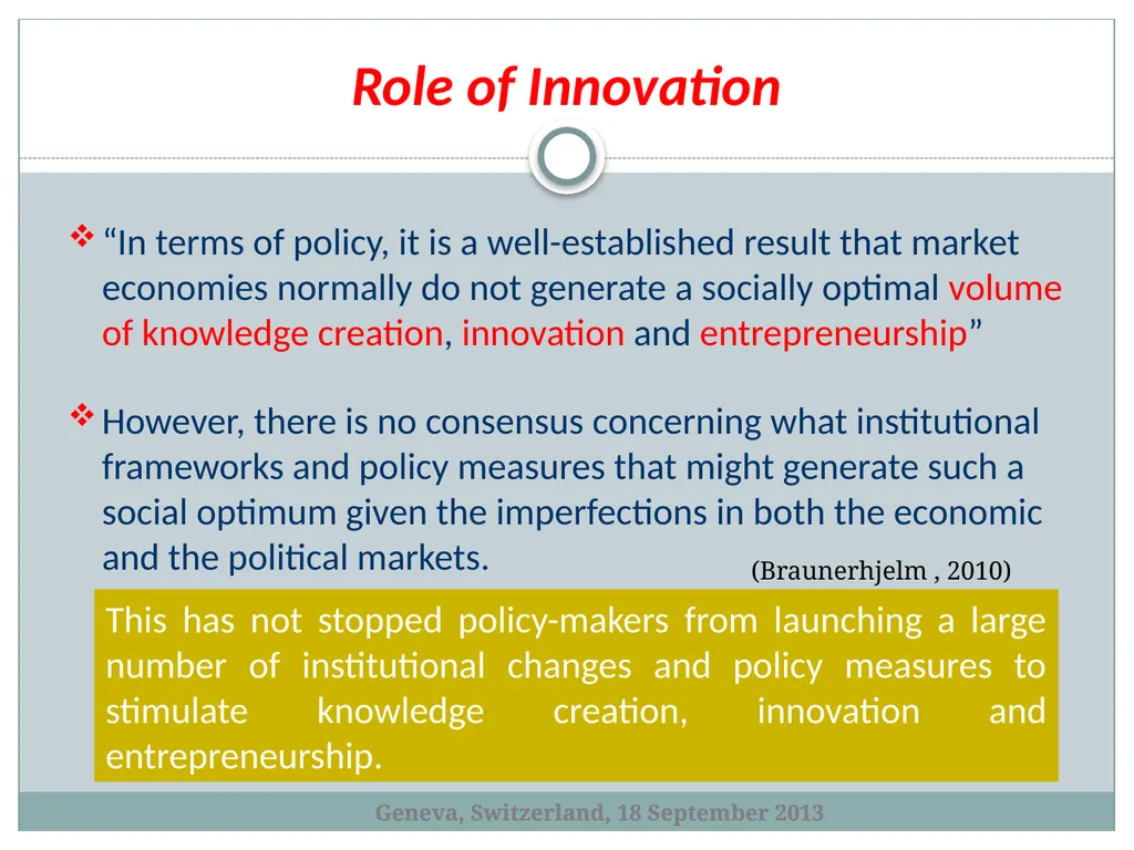 Standardization as an Innovation Eco-system - slide 7 of 23