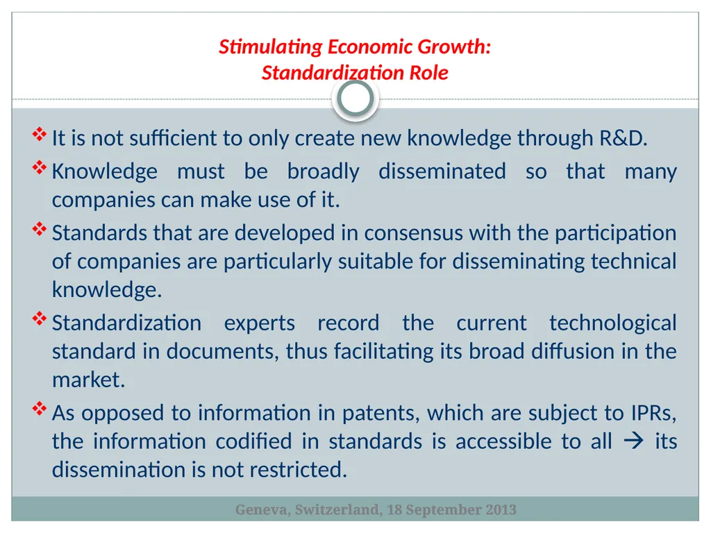 Standardization as an Innovation Eco-system - slide 12 of 23