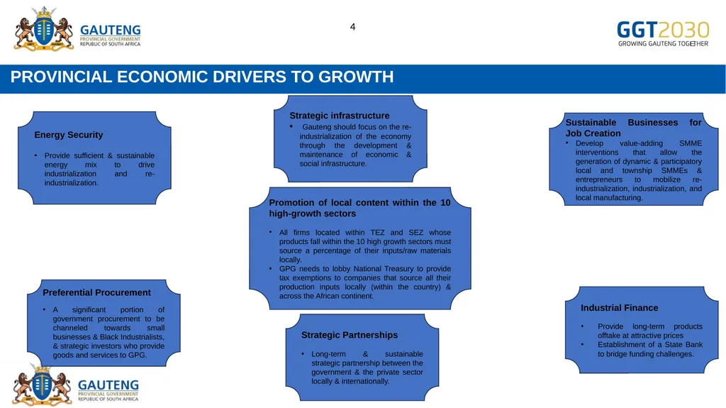 GAUTENG PROVINCIAL GOVERNMENT 2025/26 FINANCE - slide 4 of 17