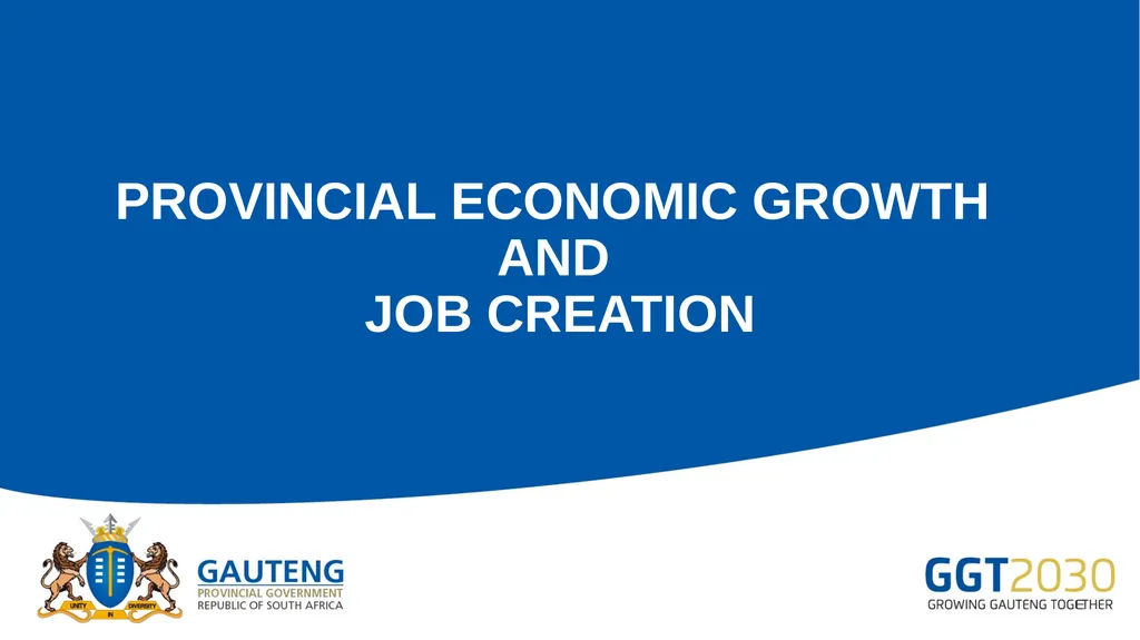 GAUTENG PROVINCIAL GOVERNMENT 2025/26 FINANCE - slide 2 of 17