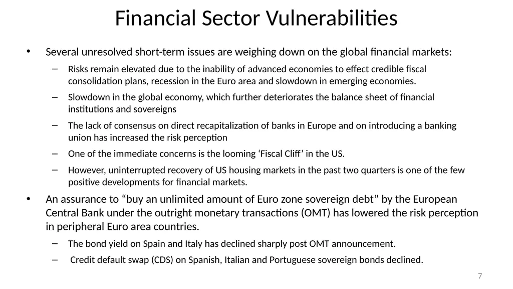 Strategies for Reinvigorating Global Economic - slide 7 of 24