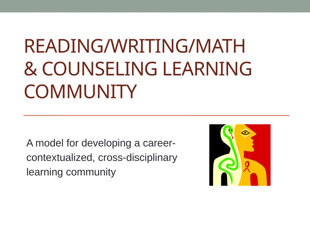 Reading/Writing/Math & counseling Learning