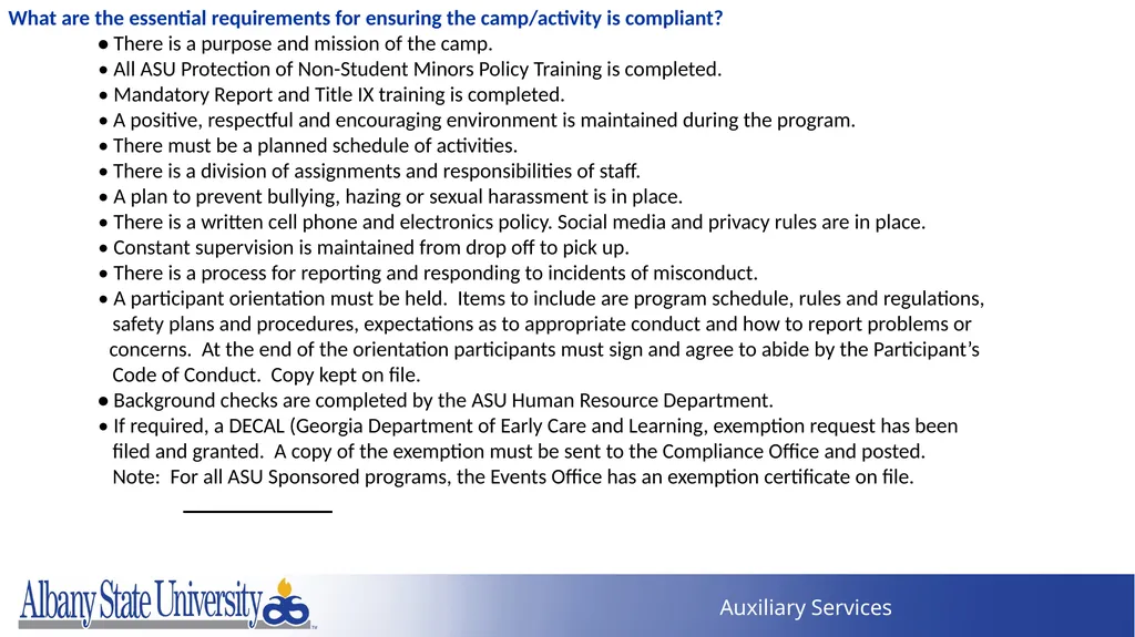 Summer Programs Boot Camp January 2023 - slide 14 of 57