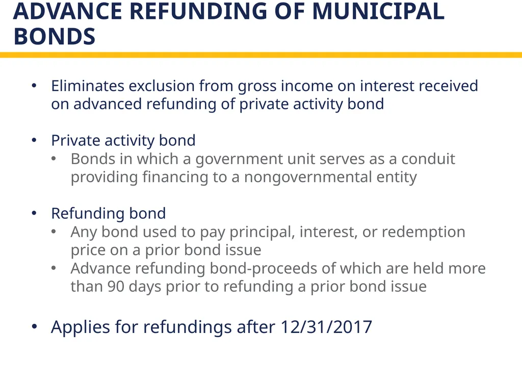 The new tax act and state and local governments - slide 16 of 28