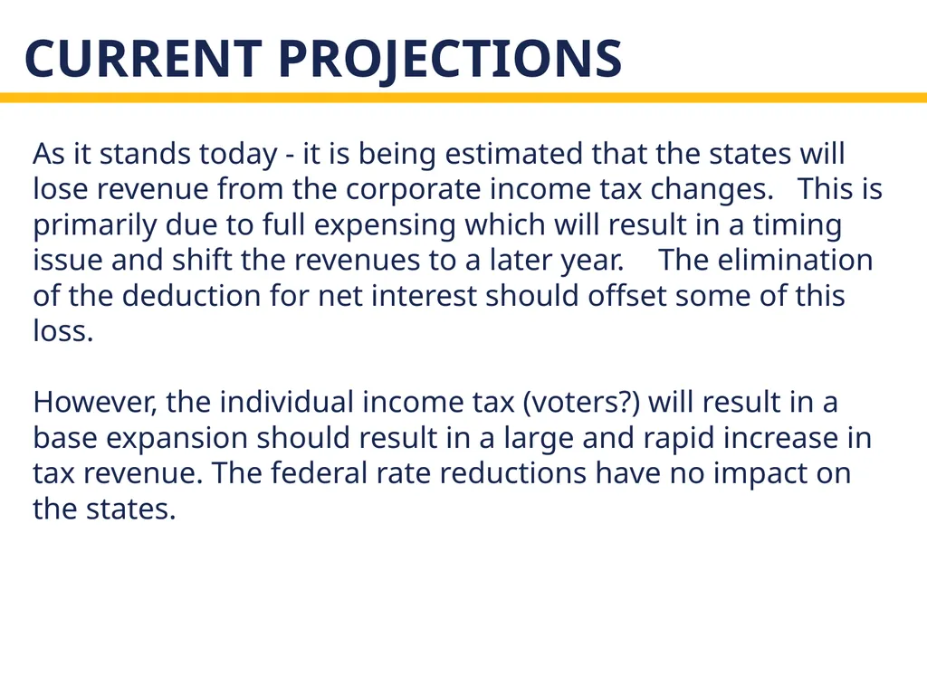 The new tax act and state and local governments - slide 22 of 28