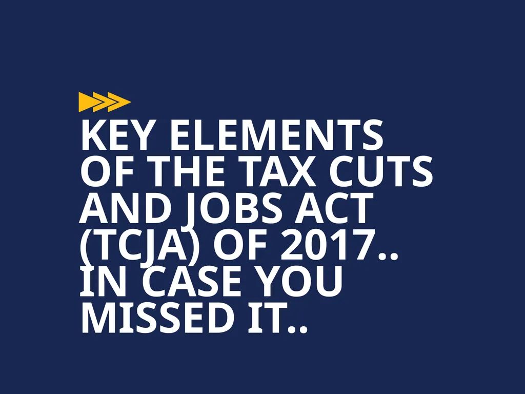 The new tax act and state and local governments - slide 4 of 28