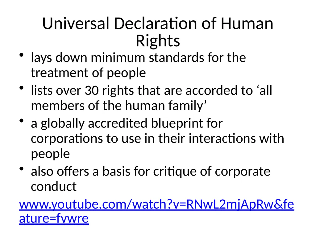 Ethics Theory and Business Practice 1.1 Rights - slide 14 of 16