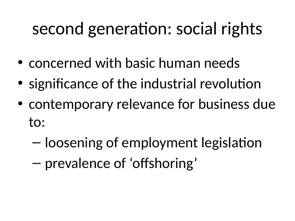 Ethics Theory and Business Practice 1.1 Rights - slide 8 of 16