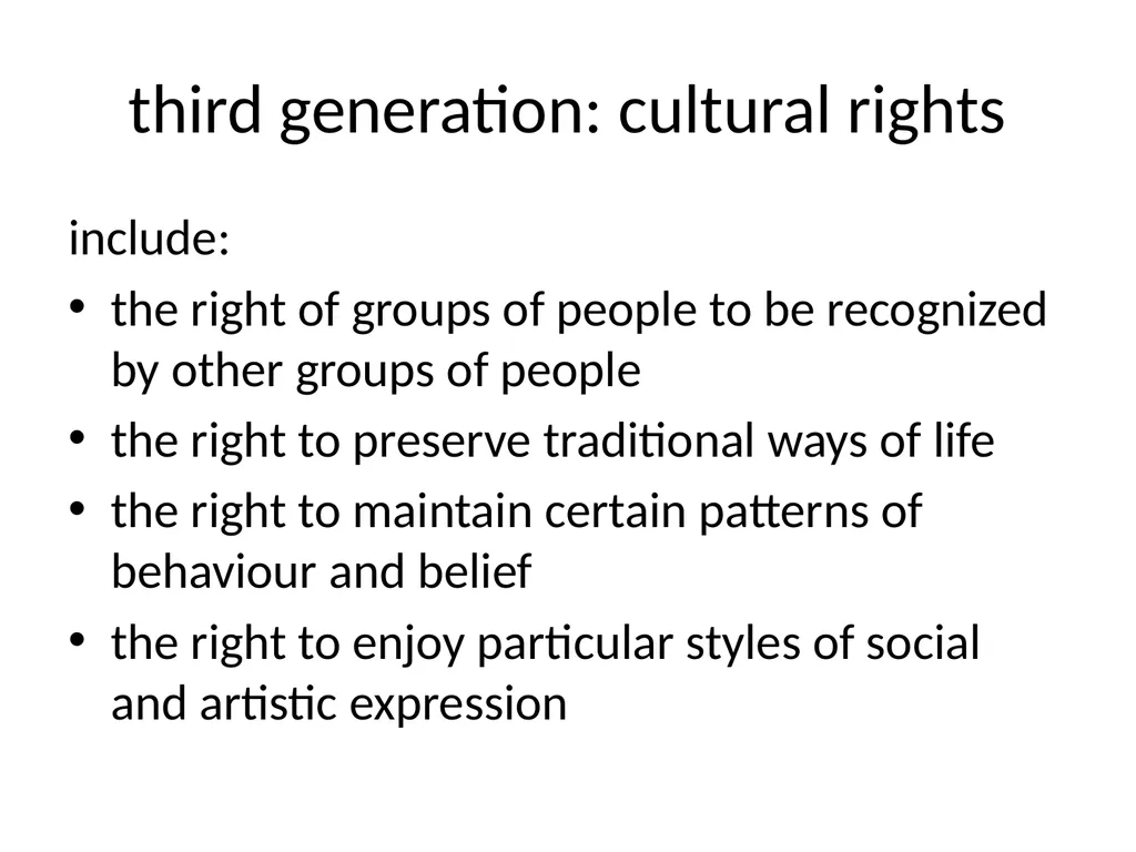 Ethics Theory and Business Practice 1.1 Rights - slide 11 of 16