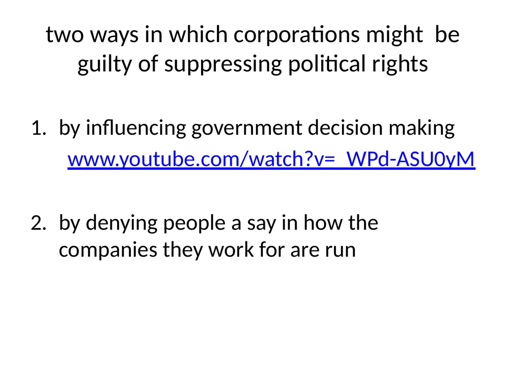 Ethics Theory and Business Practice 1.1 Rights - slide 7 of 16