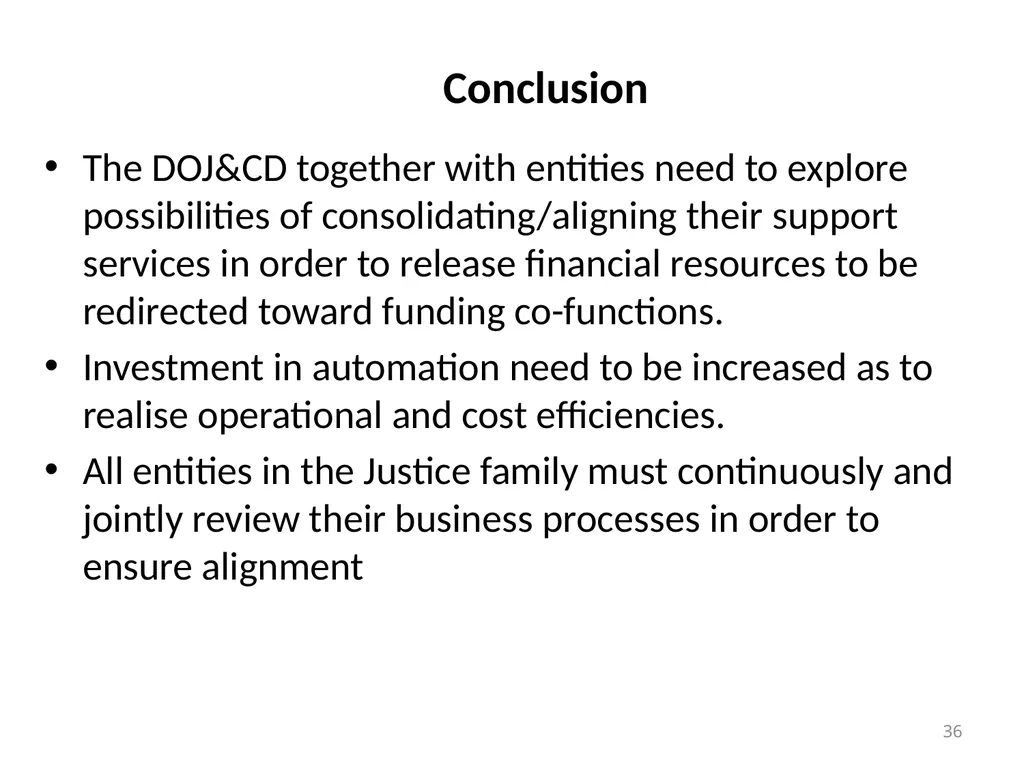 Department of Justice and Constitutional - slide 36 of 36