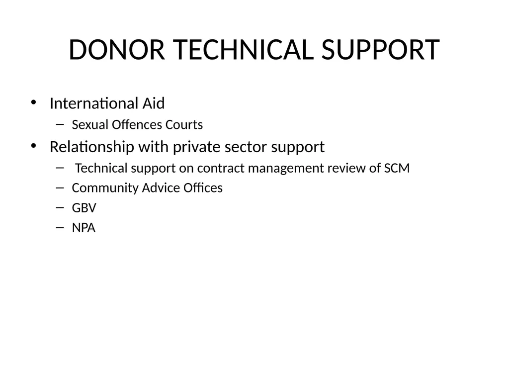 Department of Justice and Constitutional - slide 23 of 36