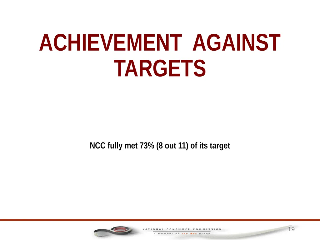 1 PORTFOLIO COMMITTEE ON TRADE AND INDUSTRY - slide 19 of 49