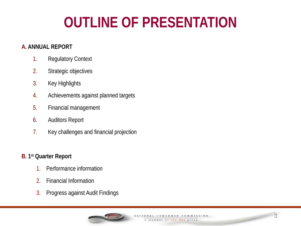 1 PORTFOLIO COMMITTEE ON TRADE AND INDUSTRY - slide 3 of 49