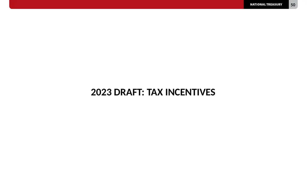 2023 TAX bills Presentation to the Select - slide 50 of 80