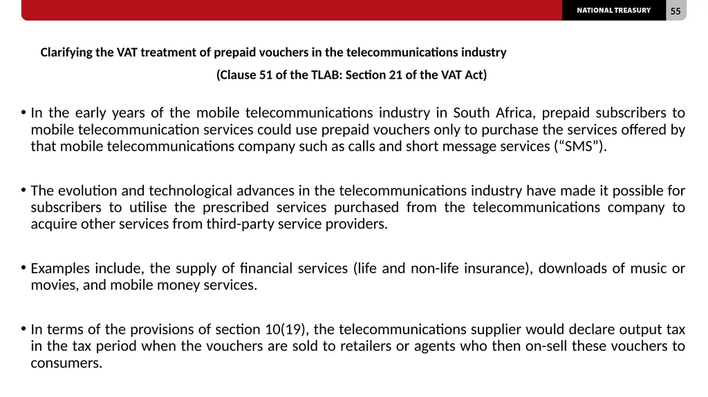 2023 TAX bills Presentation to the Select - slide 55 of 80