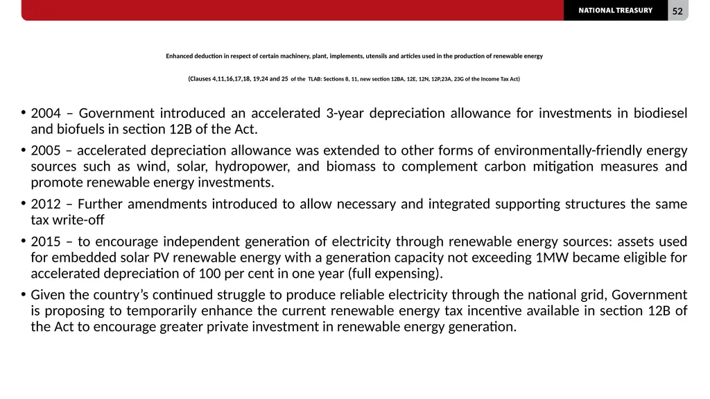 2023 TAX bills Presentation to the Select - slide 52 of 80