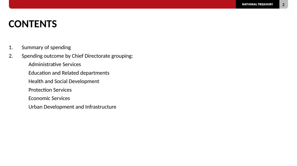 2023/24 QUARTER 1 SPENDING OUTCOMES Standing - slide 2 of 92