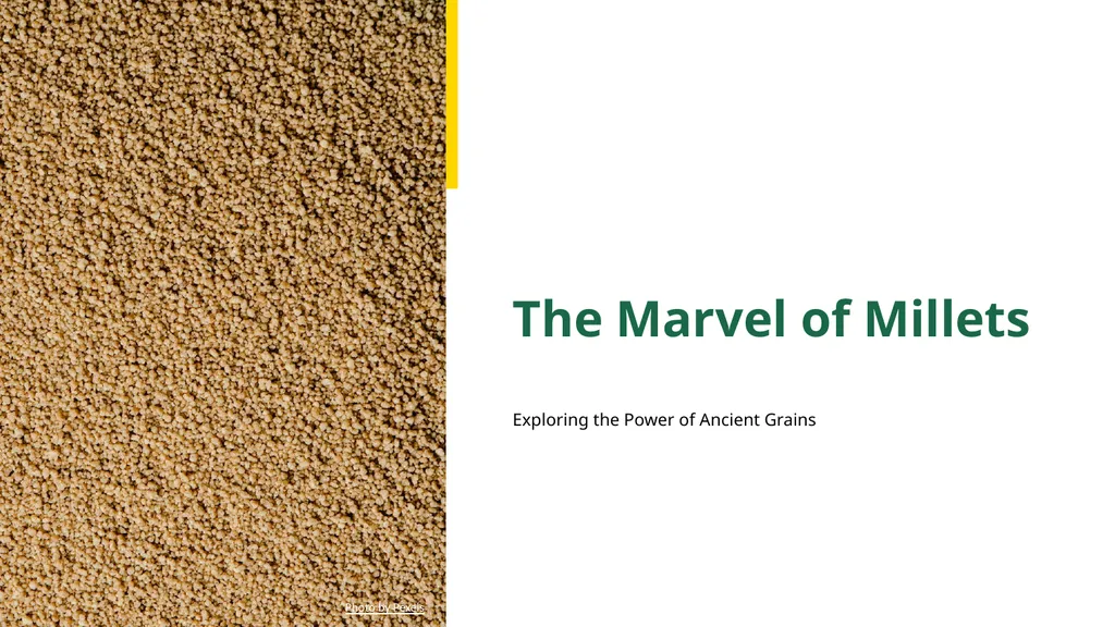 The Marvel of Millets Exploring the Power of