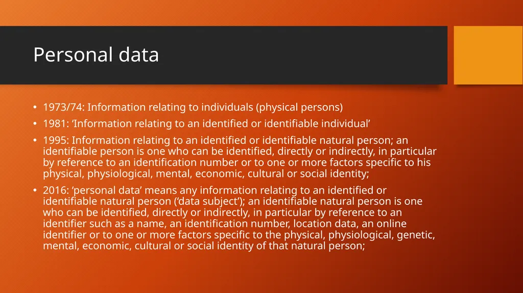 Is Data Protection a Fundamental Right Protecting - slide 4 of 14