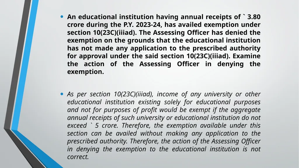 Practical aspects in Taxation of MSMEs TDS 360° - slide 53 of 74