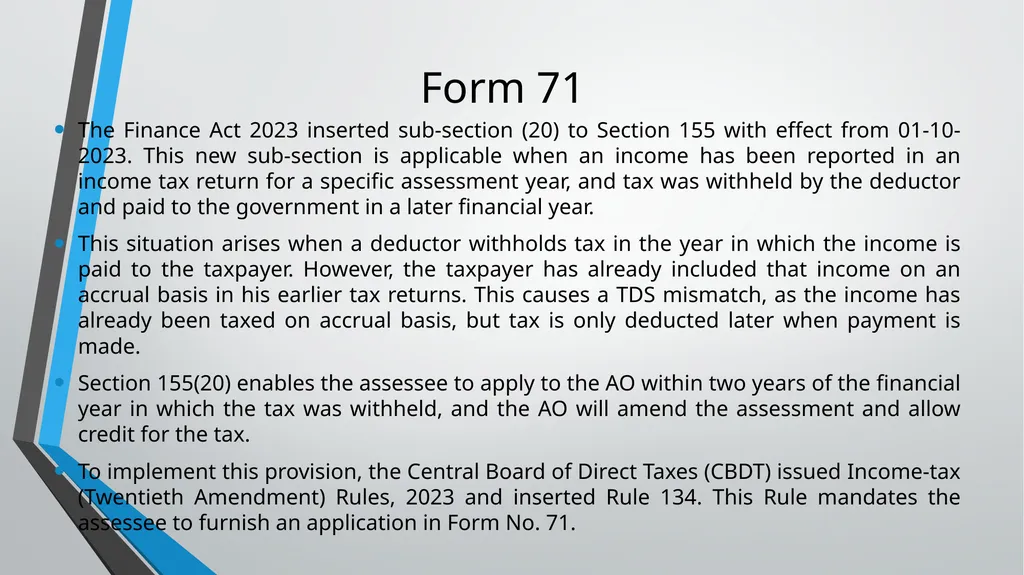 Practical aspects in Taxation of MSMEs TDS 360° - slide 34 of 74