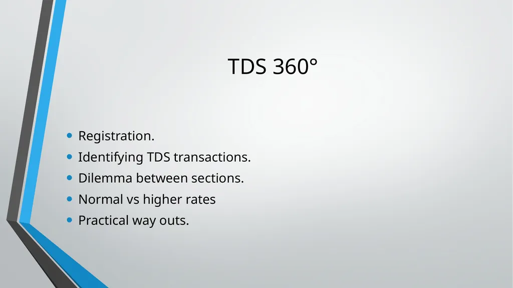 Practical aspects in Taxation of MSMEs TDS 360° - slide 21 of 74