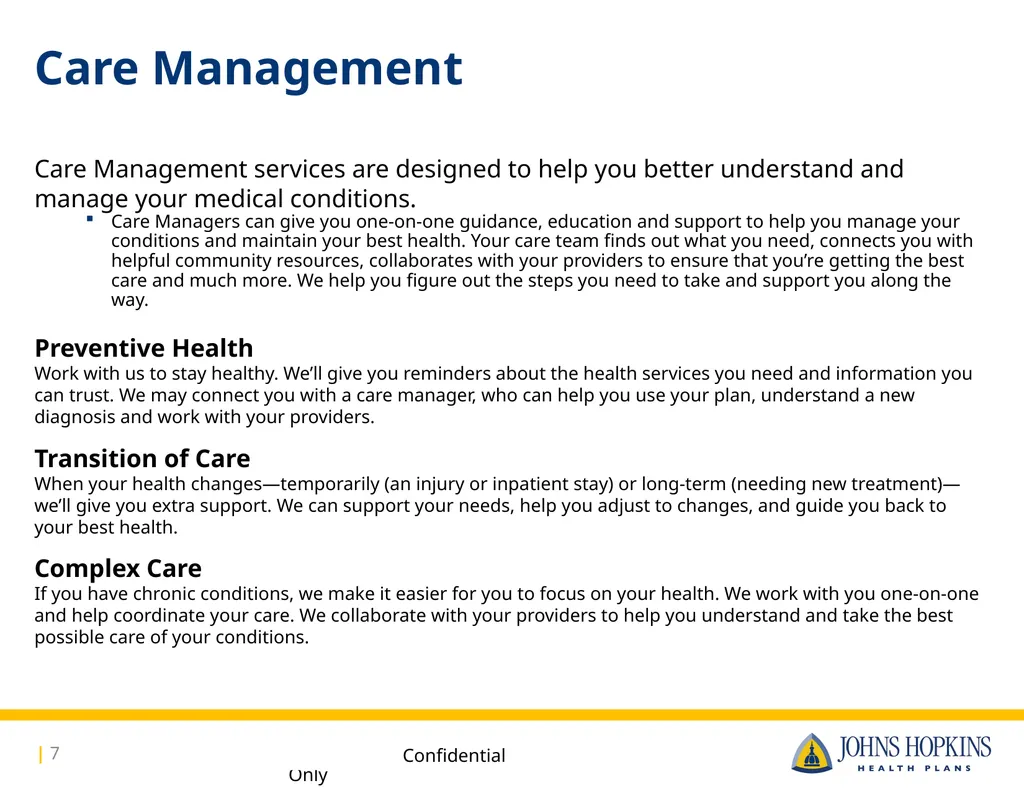 Available to: Johns Hopkins Hospital, Johns - slide 7 of 16