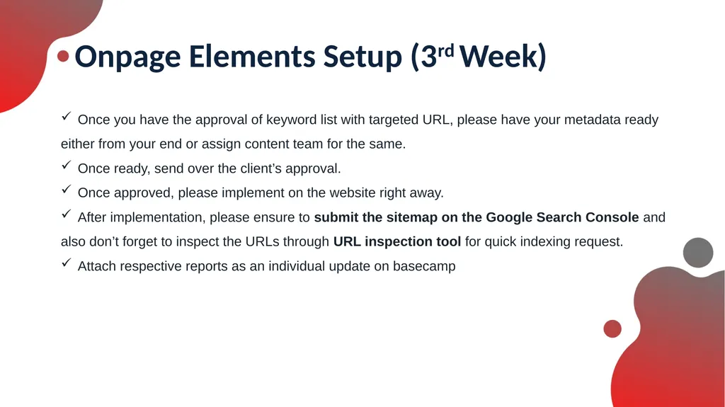 SEO Workflow Process Workflow Index 01 Initial - slide 7 of 15