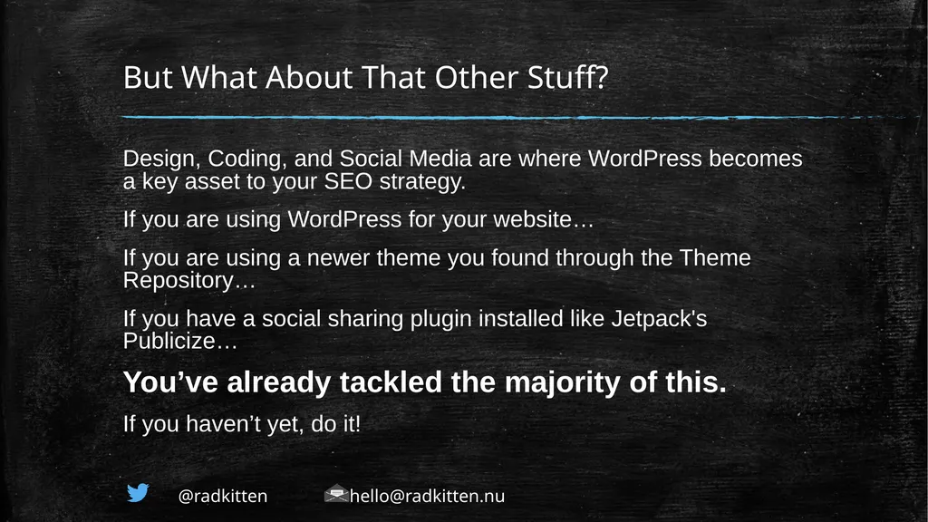 Don’t Be A Search Engine Optimist By: Angela - slide 6 of 11