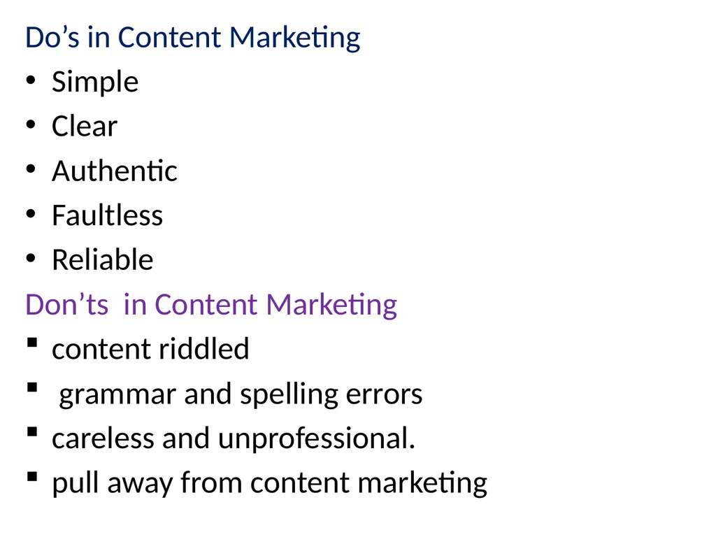 Basics of Building an Online Marketing Building a - slide 4 of 8