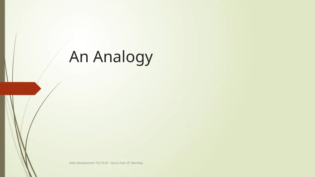 Web Development Technical Summer School 2018, IIT - slide 16 of 33