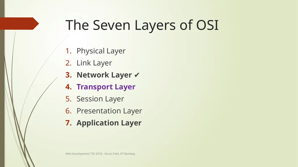 Web Development Technical Summer School 2018, IIT - slide 12 of 33